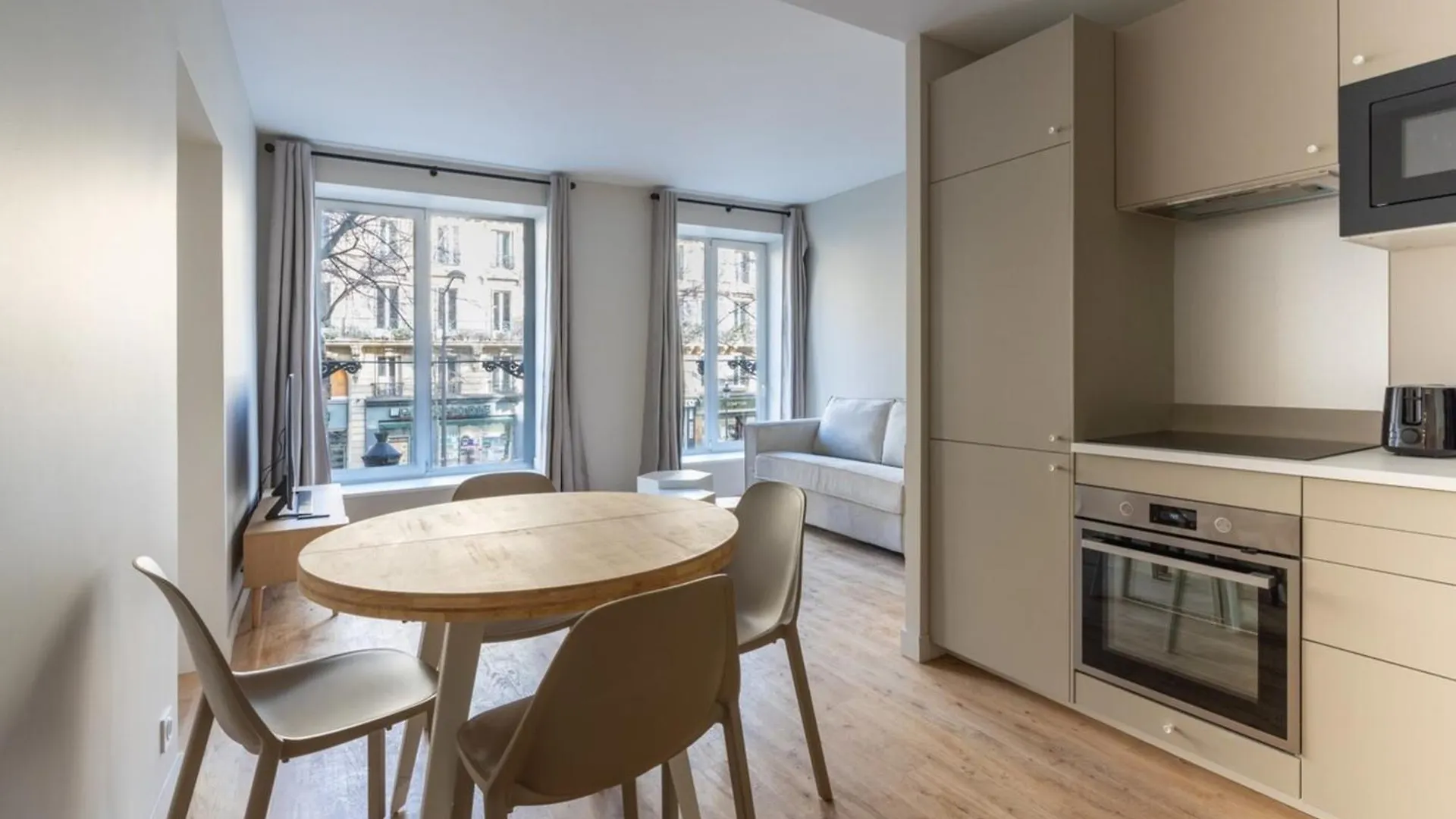 Modern Open-Air Apartment Near Montmartre Paris France